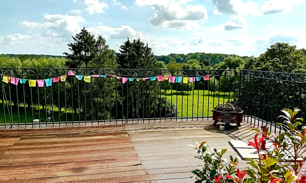 Meditation Terrasse Yoga